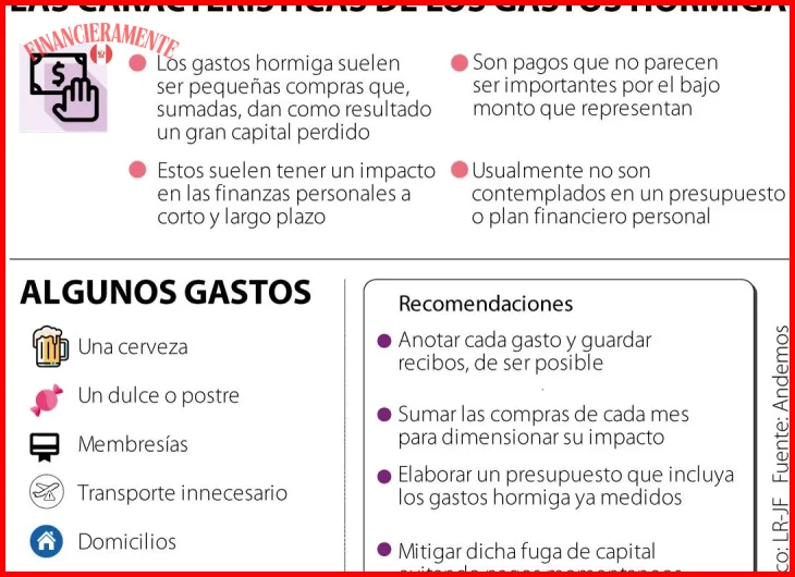 Categorizar por tipo: café, snacks, transporte, suscripciones pequeñas