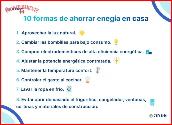 Cómo reducir el consumo de electricidad en casa con 10 trucos 2026 6 Revisar contratos de tarifa eléctrica y discriminación horaria